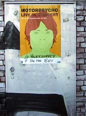 Motorpsycho tour 2001 - poster