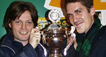 Bent and Geb with the Petre cup in 1999