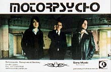 Motorpsycho - promo postcard 1998