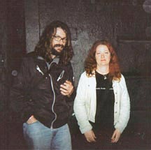 Snah and Jeannette at the Terrastock V in Boston, 2002